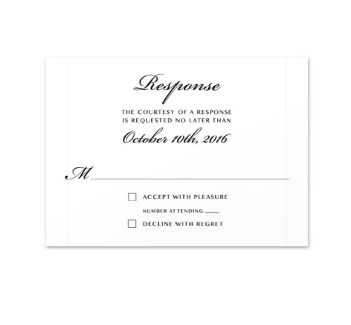 Invitations & rsvp 1