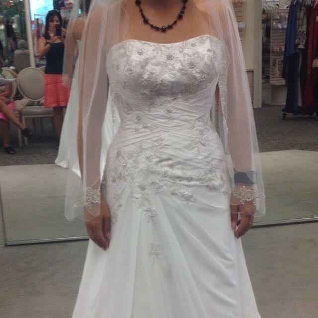 David's Bridal.. yes or no for gown?