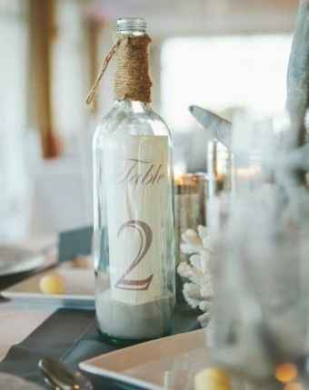 Beach brides - place/escort card, table # ideas....please share!  :)