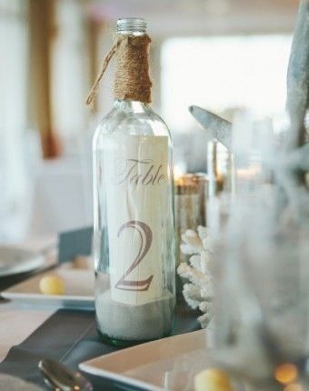 Beach brides - place/escort card, table # ideas....please share!  :)