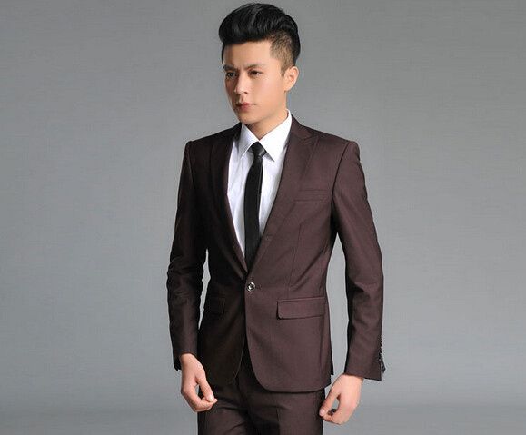 Grooms suit for Champagne Dress 3