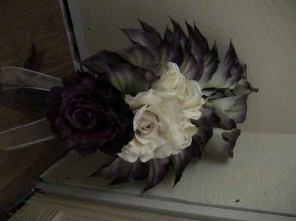 DIY's Complete - Outdoor B & G stepping stone & bouquets