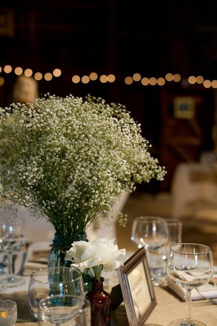 centerpieces/ flowers?