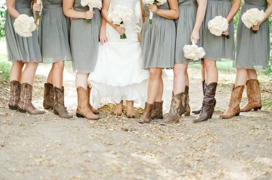Anyone else doing boots for bridesmaids?
