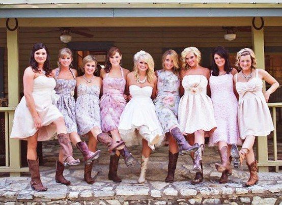 Anyone else doing boots for bridesmaids?