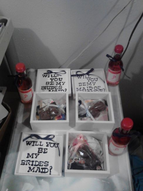 How did you ask your Bridal Party?