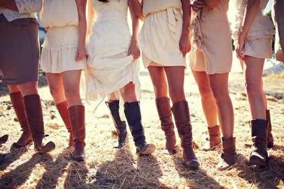 Anyone else doing boots for bridesmaids?