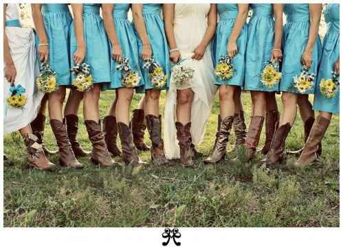 Anyone else doing boots for bridesmaids?