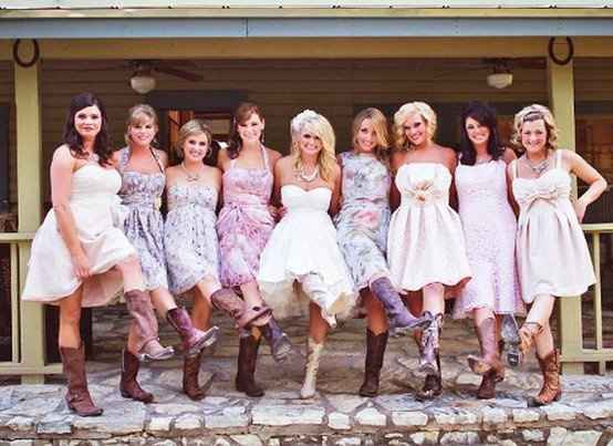 Anyone else doing boots for bridesmaids?