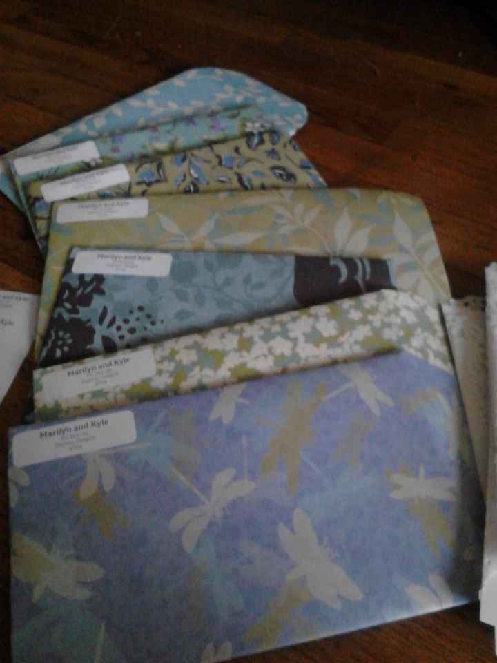 DIY Invitations and Envelopes