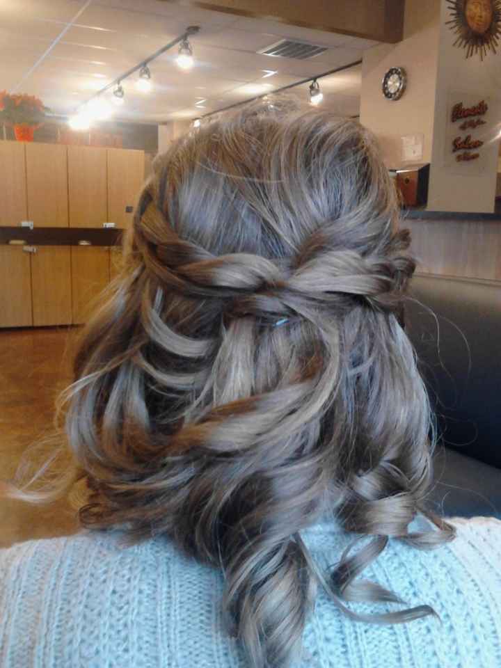 Final Fitting and Hair Trial Pics!!!