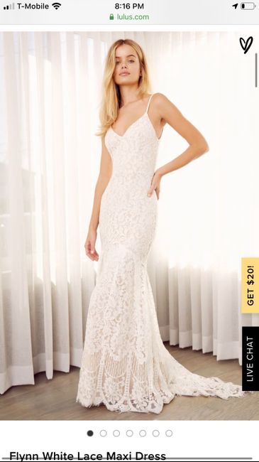 Where Did You Purchase Your Dress? 7