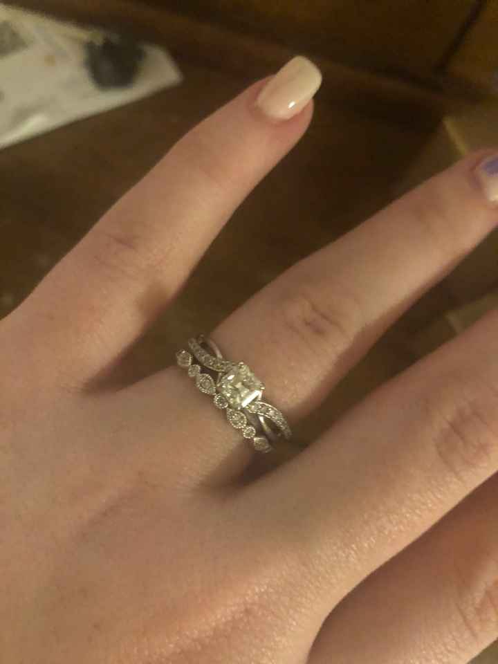 Is there a wedding band that would go with this ring? - 1