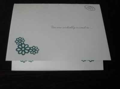 I want to see all DIY or non DIY invites you guys have!! Picture!