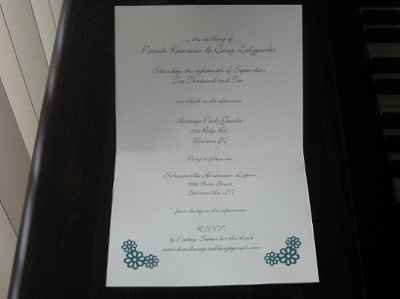 I want to see all DIY or non DIY invites you guys have!! Picture!