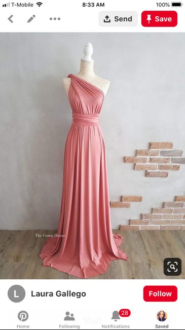 Bridesmaid dresses online or in-store? - 1