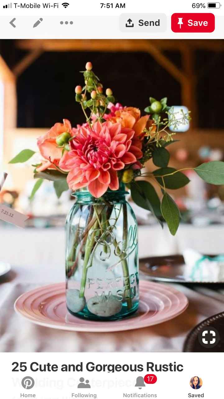 Alternatives to wood slice centerpieces? - 4