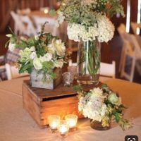 Rustic wedding centerpieces! - 1