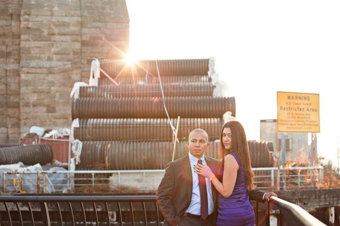 Couldn't hold back! Engement Pics - DUMBO Brooklyn