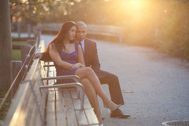 Couldn't hold back! Engement Pics - DUMBO Brooklyn