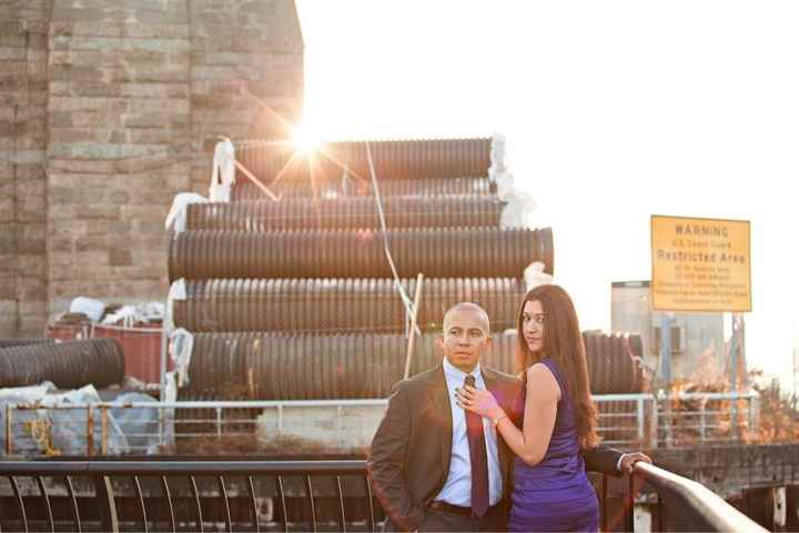 Couldn't hold back! Engement Pics - DUMBO Brooklyn