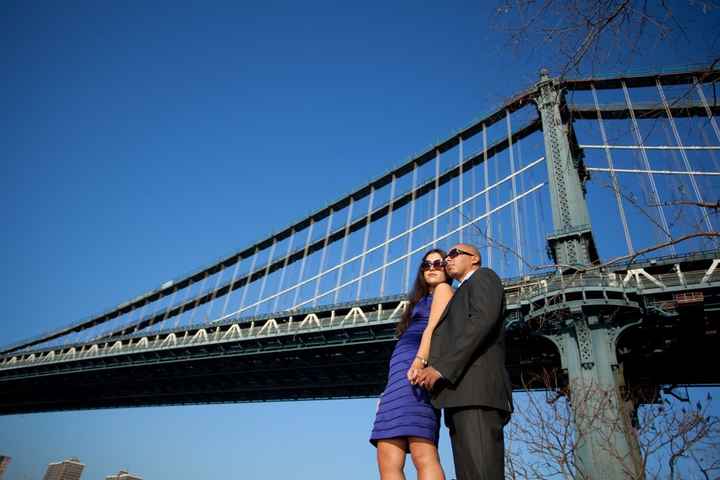 Got my E-pics back! Unreal photographer! DUMBO, Brooklyn