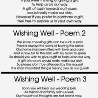 How to ask for money rather than gifts? - 1