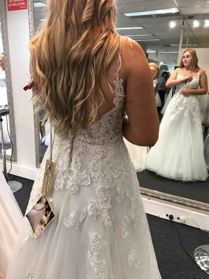wedding dress back