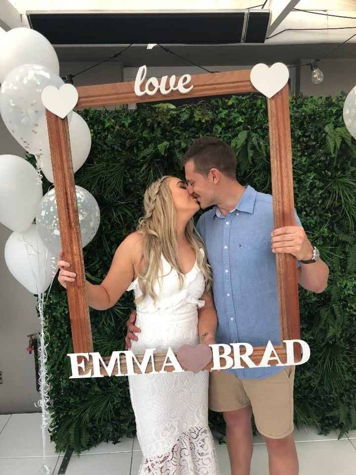 Photo backdrop & DIY frame