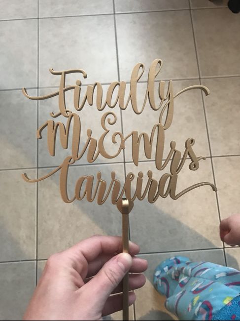 Show me Your Cake Toppers! - 1