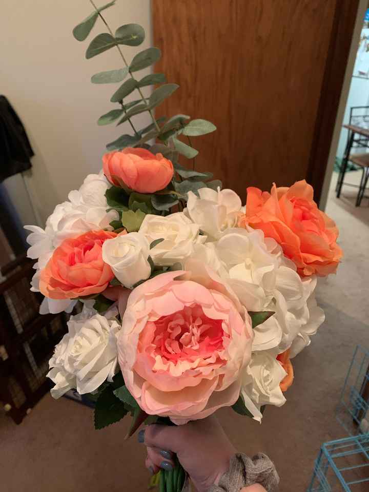 My first try at diy bouquet - 1