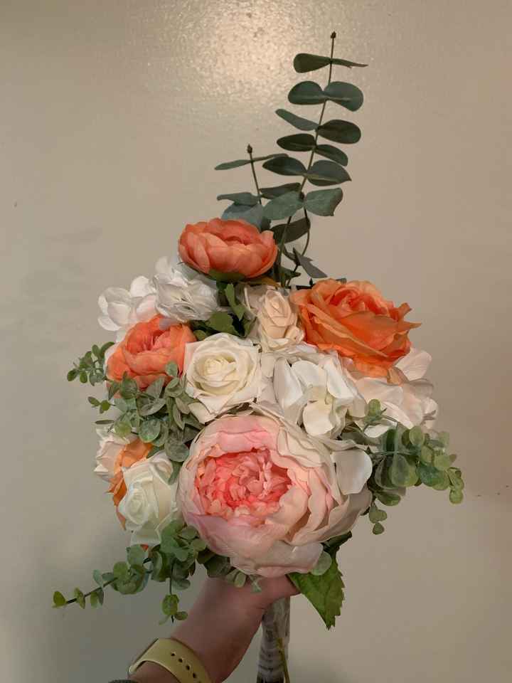 My first try at diy bouquet - 2