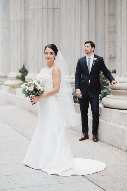 Describe your dress in three words Weddings Wedding Attire