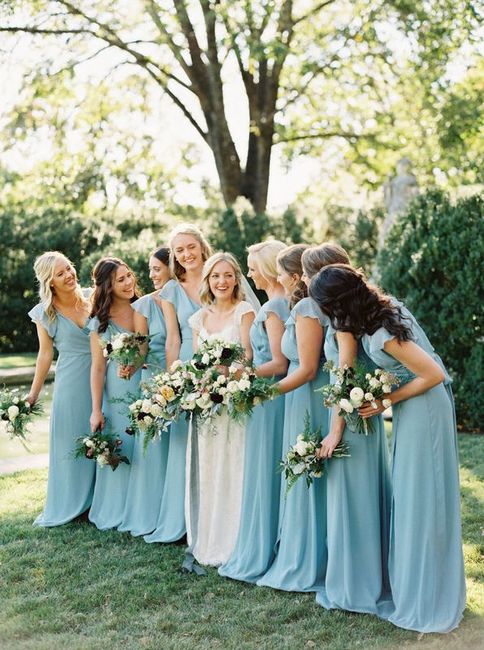 Mix or Match: Bridesmaids Dresses? 2