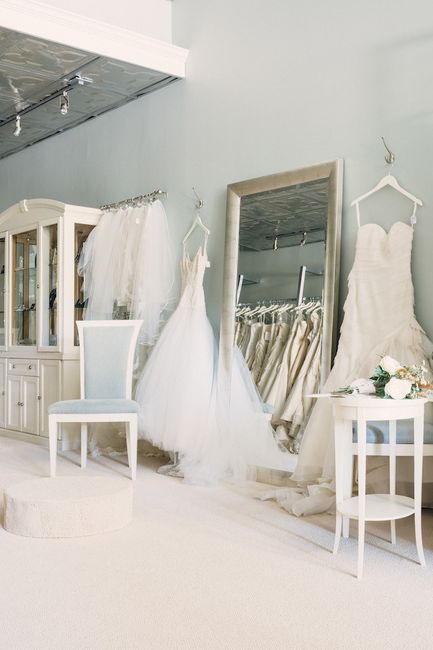 Which came first: booking your photographer or buying your wedding dress? 1