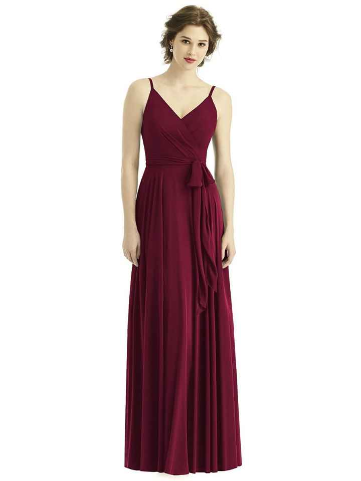Dessy 1511 in Cabernet