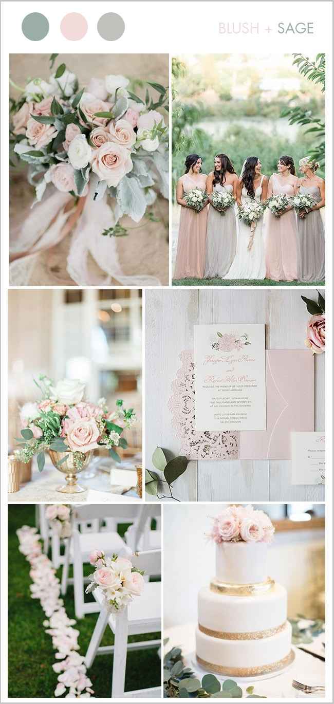 Blush and Sage