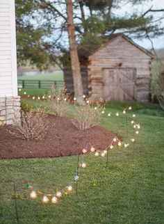 Backyard wedding