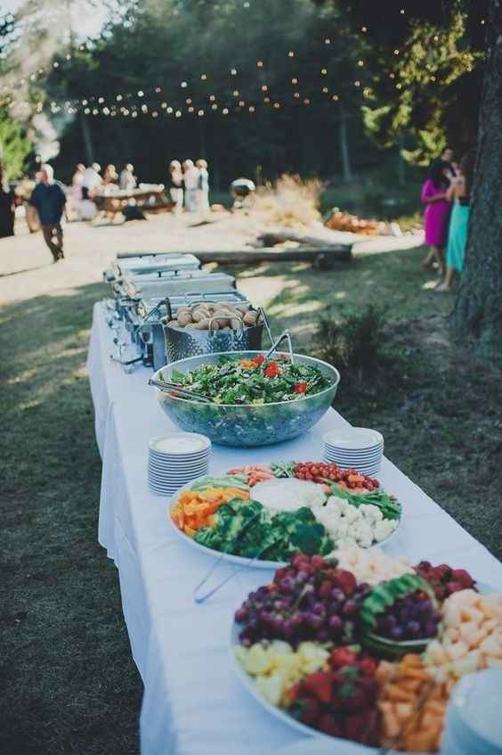 Backyard wedding