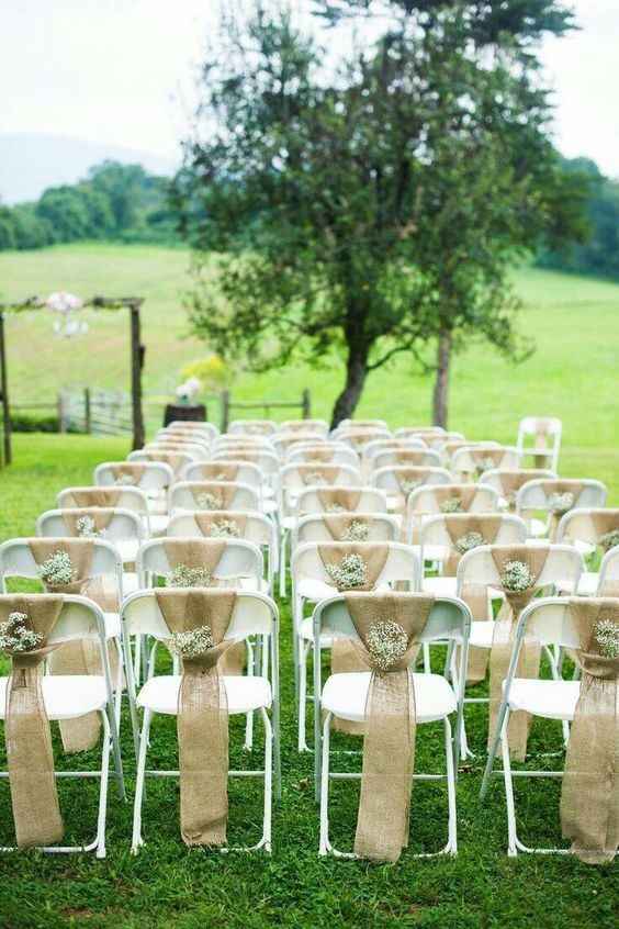 Backyard wedding