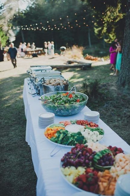 Backyard wedding