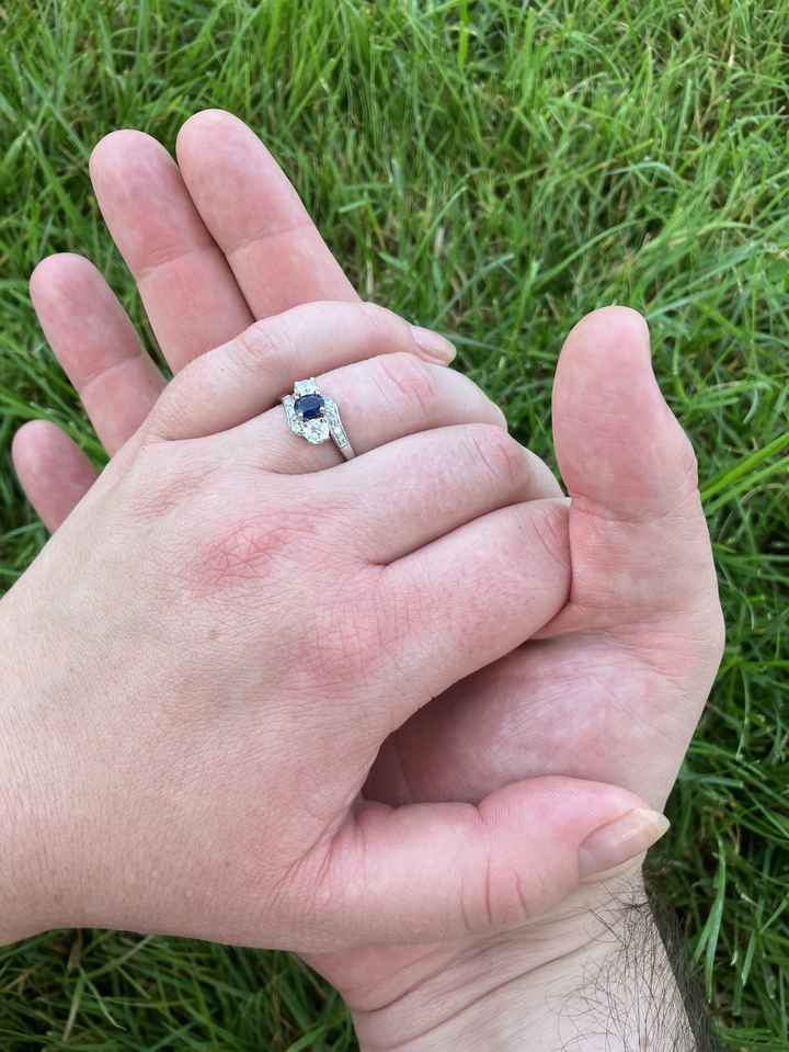 How involved were you in the ring? - 1