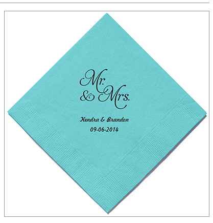Just bought personalized napkins at a great price!