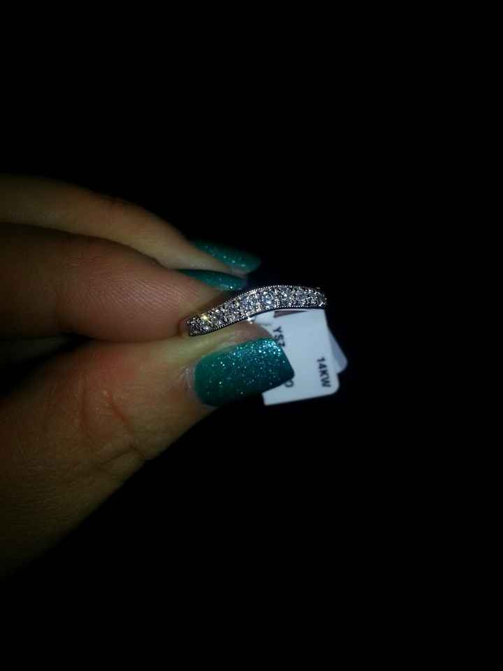WEDDING BANDS HAVE ARRIVED!! Ladies let me see yours!!!!!!!! :))