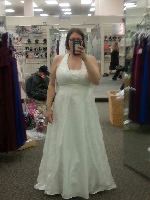Halter top wedding gowns