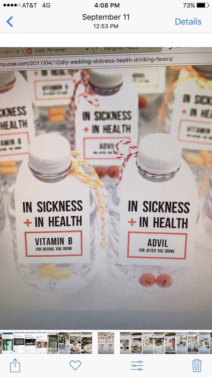 Useful Wedding Favors