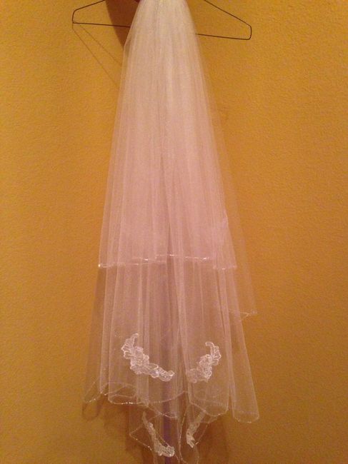 DIY: Bouquet and Veil Finished!!