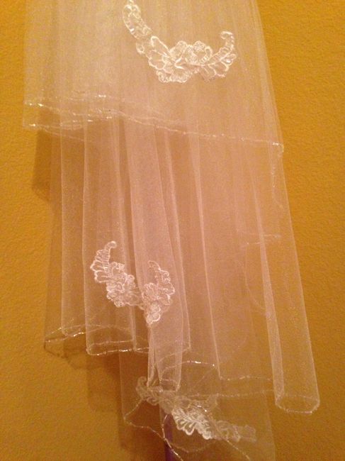 DIY: Bouquet and Veil Finished!!