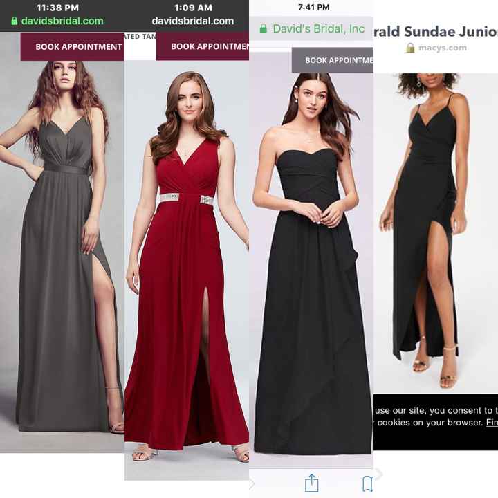 Affordable Bridesmaid Dresses - 1