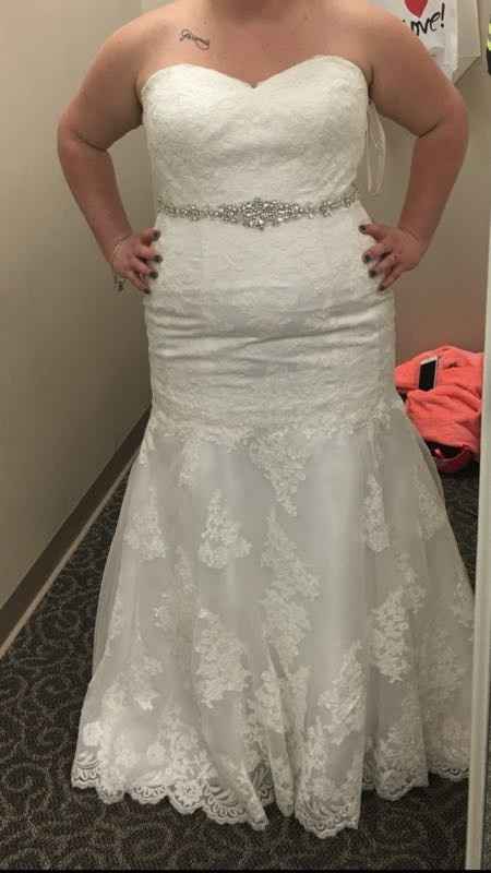 I'm terrified of wedding dress shopping !!